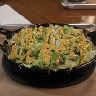 Hamburger Mac &amp; cheese