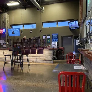 Socially distanced seating