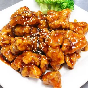 chicken wings and fried chicken, food