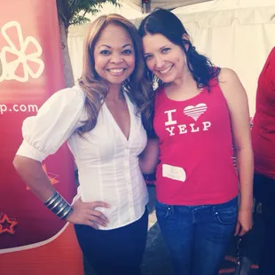 So happy I won the tix AND got to see the lovely Nikki too!