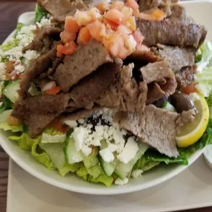 Great Greek Gyro Rice Bowl.