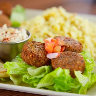 a plate of food