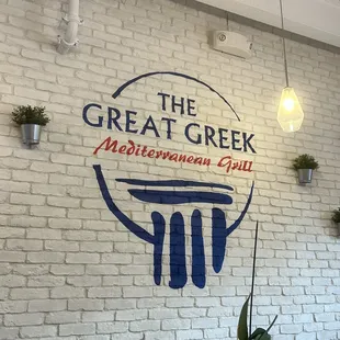 Sign indoors
