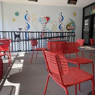 Outdoor seating