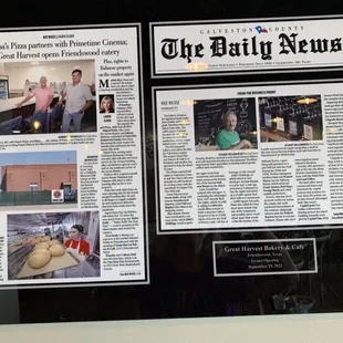 Information about the restaurant.