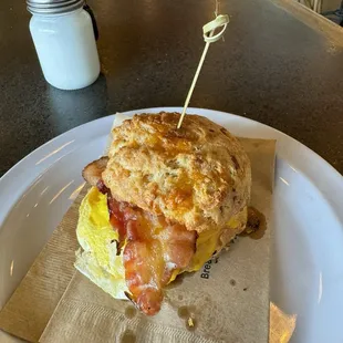 Classic Bacon Biscuit