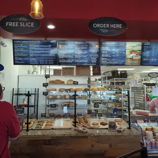 Order at the counter