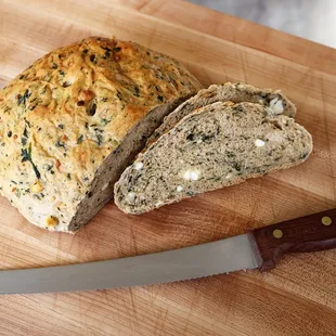 Spinach Feta Bread
