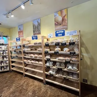 Gluten free options!