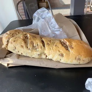 Cinnamon Swirl Bread.  Soooo good!  Excellent breakfast bread!