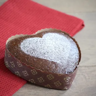 Chocolate Brownie Heart for your Valentine!  And it happens to be vegan.  Now through Valentine&apos;s Day.