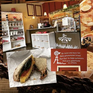 Great spot for a quick breakfast sandwich