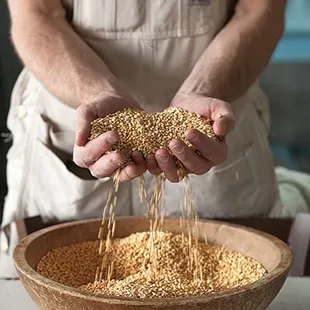 We use the whole wheat berry!