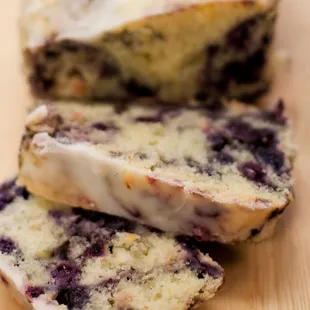Blueberry Lemon Pound Cake