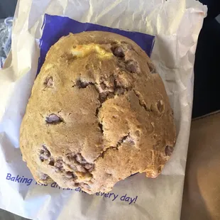 Yummy Scuffin for breakfast