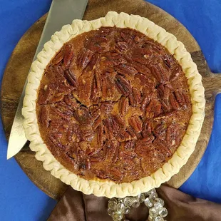 Chocolate Pecan Pie available for Thanksgiving
