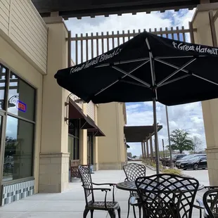 Outdoor seating