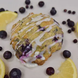 Blueberry Lemon Scone