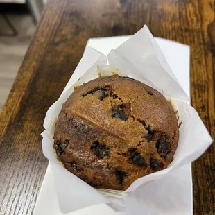 Pumpkin Chocolate Chip Muffin (4.11.24)