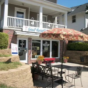 Outside of the shop