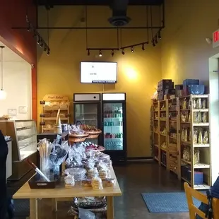 Cute little shop with delicious bread.