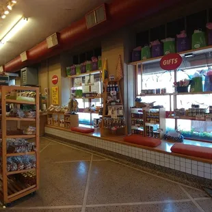 Amazing bread and some knickknacks too.