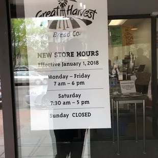 store hours