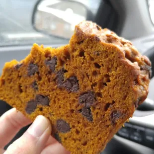 Pumpkin Chocolate Chip Bread.