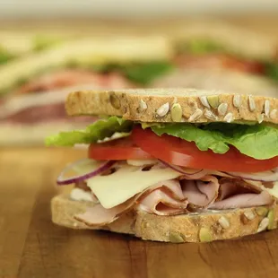 Fresh made-to-order sandwiches