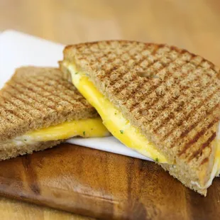 Hot and gooey Extreme Grilled Cheese made to order on our fresh made-from-scratch Honey Whole Wheat bread.