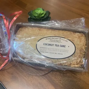 Coconut Tea Cake (small)