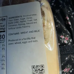 Maybe some real vanilla flavoring in such an overpriced loaf of bread?