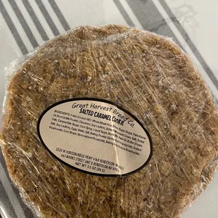 the label on the bread