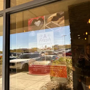 Picking up valentine&apos;s treats