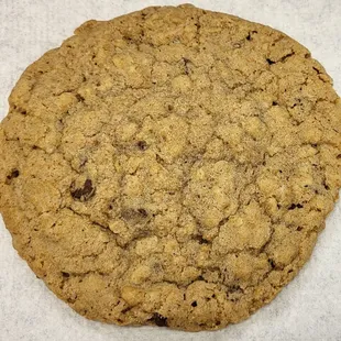 Giant Oatmeal Chocolate Chip Cookie ($2.00)