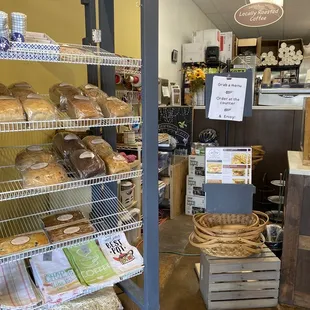 the bakery&apos;s interior