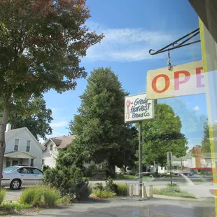 sign outside lets you know if they are open or not