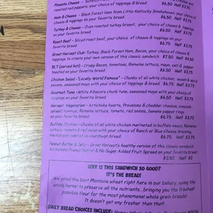 Buffalo Chicken Dressed with Blue Cheese Dressing on Sun-Dried Tomato Bread.