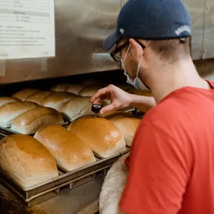 Scratch made breads fresh from the hot oven daily