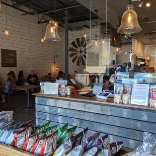 Lots of people enjoying good food