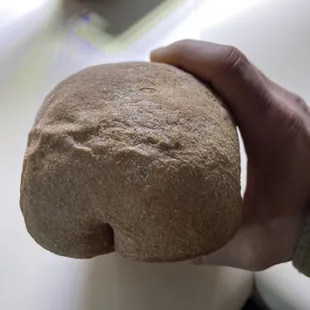 Bread with a butt crack?