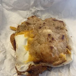 Bacon biscuit. Sooo good!