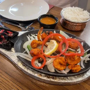 a plate of food