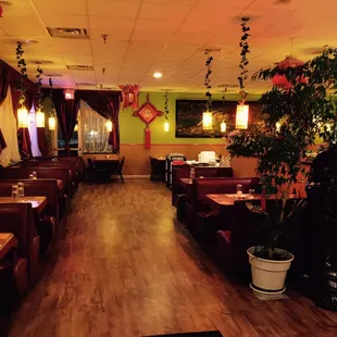 interior, sushi and sashimi