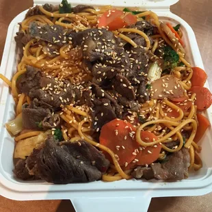 Optional sesame seeds on the top!