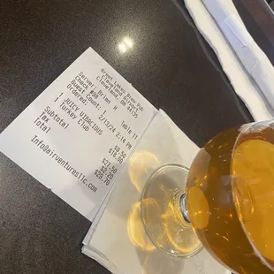 IPA always come in smaller glasses but I&apos;m OK with that because they come in with double the alcohol.