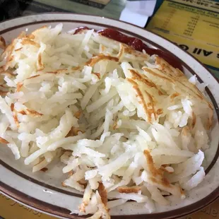 Hashbrowns - We would order crispy next time