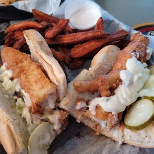 Lake Ontario Fish Sandwich