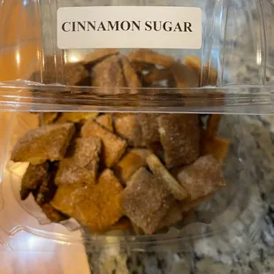 Make sure to try these!!!! Addictive! Chips made from the delicious pie crust!