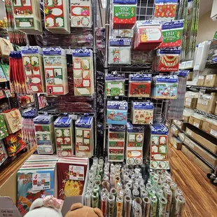 Stickers, cellophane wrap, and more